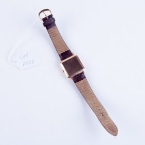 "Jaeger Le Coultre" rectangular automatic gold 18k — image 3