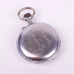 Triple calender with moonphase pocket watch. — image 3