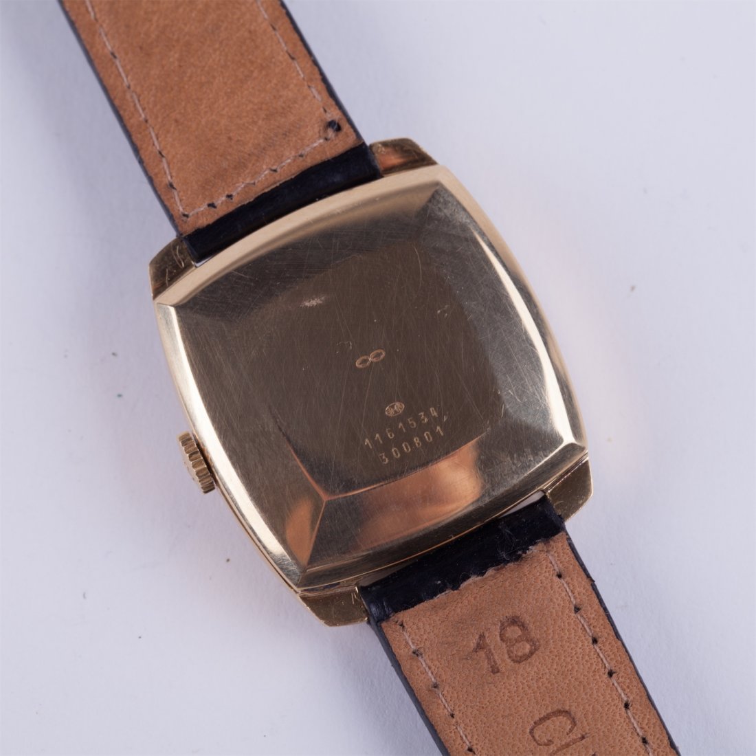 "Jaeger Le Coultre" rectangular automatic gold 18k — image 2