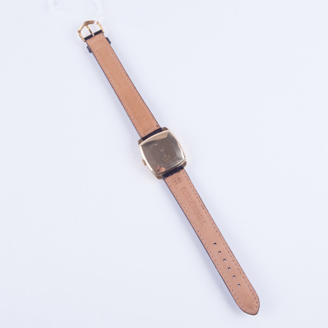 "Jaeger Le Coultre" rectangular automatic gold 18k — image 3