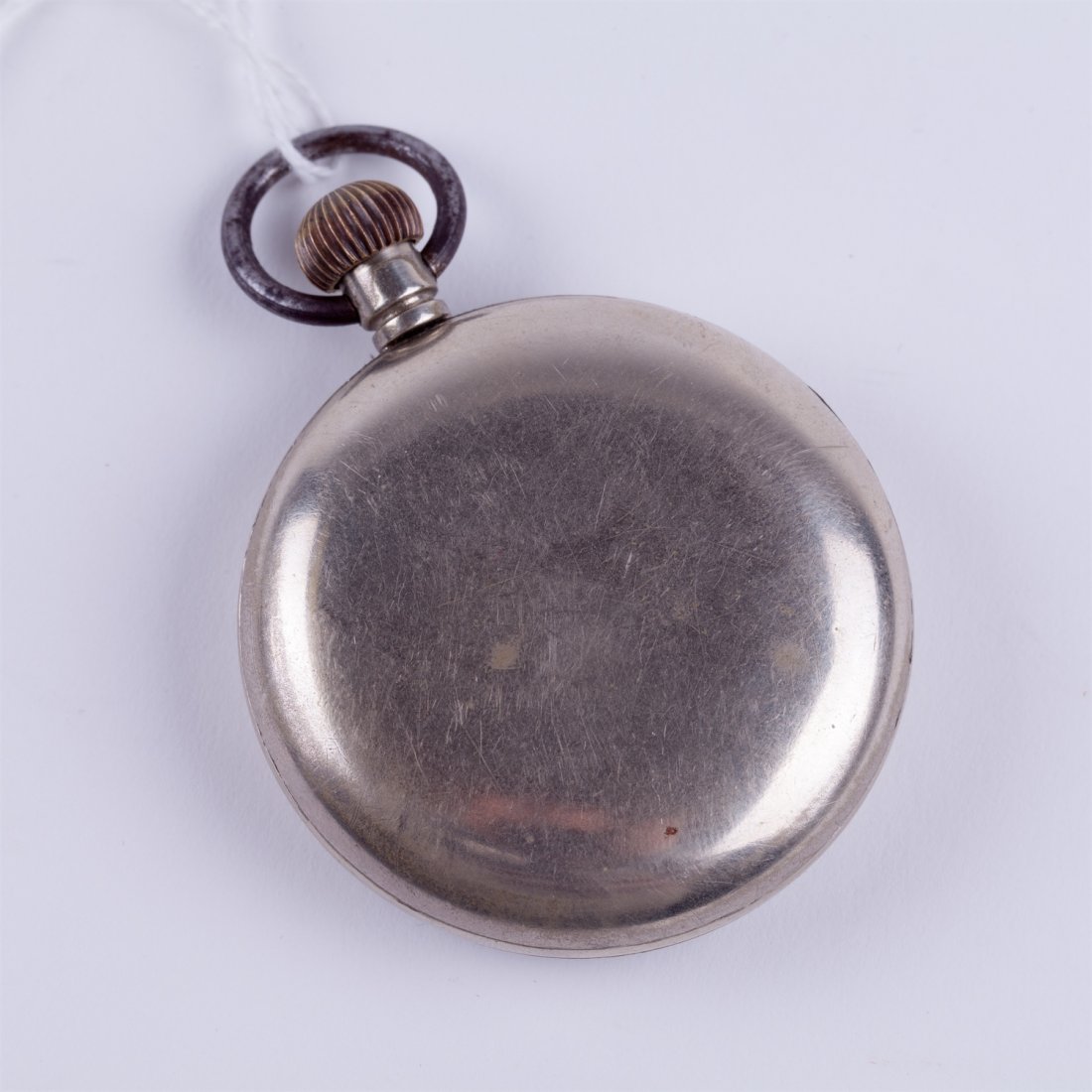 Pocket watch steel screw back case. — image 3