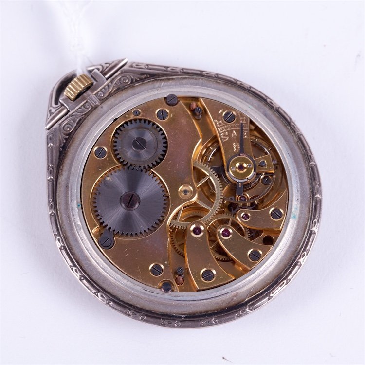 Art deco "Capion" pocket watch. — image 5
