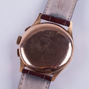 Gold 18k "Wemalux Chronographe Suisse" chronograph — image 2