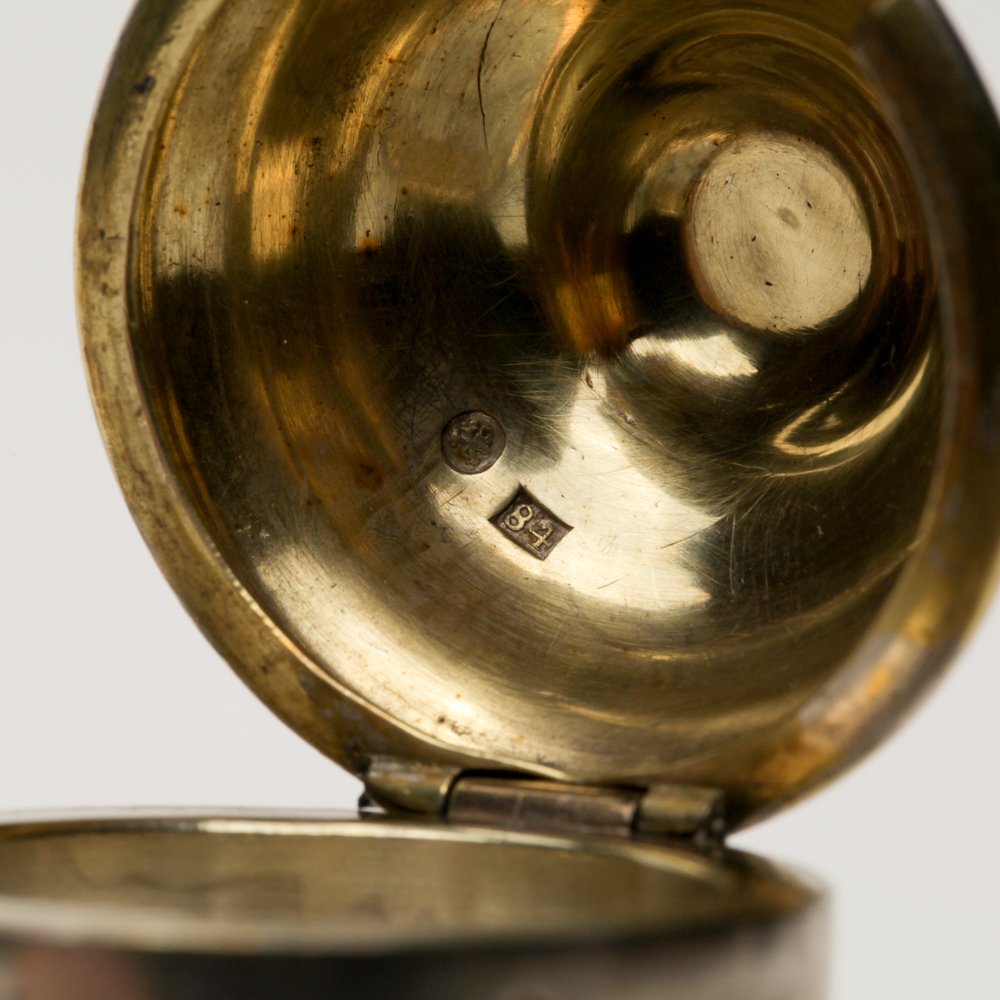 Russian silver sauce boat. — image 5