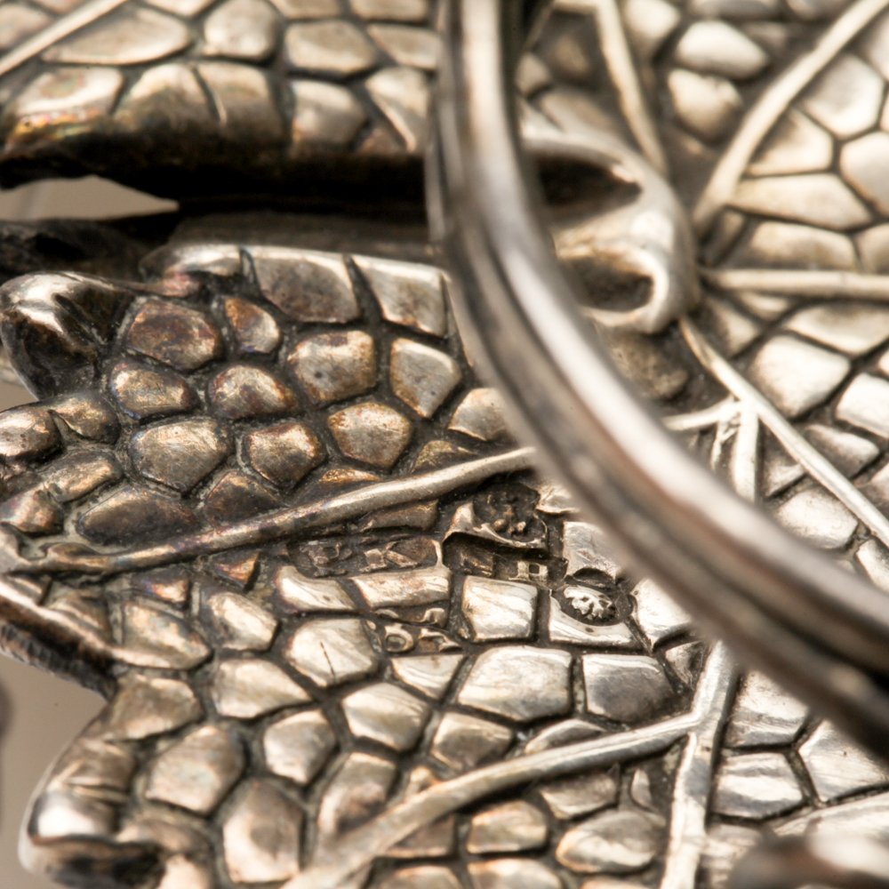 Russian silver sauce boat. — image 7