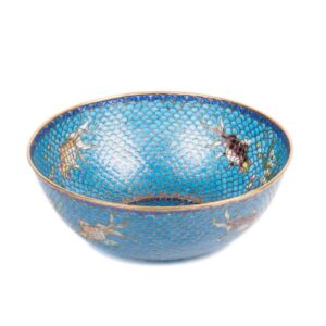 Antique Chinese cloisonne an enamel bowl — image 1