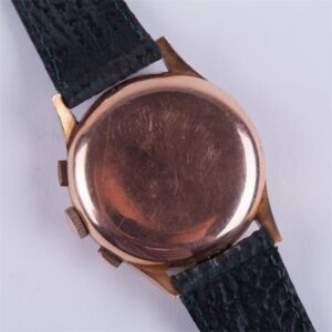 Big Size Gold 18k telemetry chronograph wristwatch. — image 4