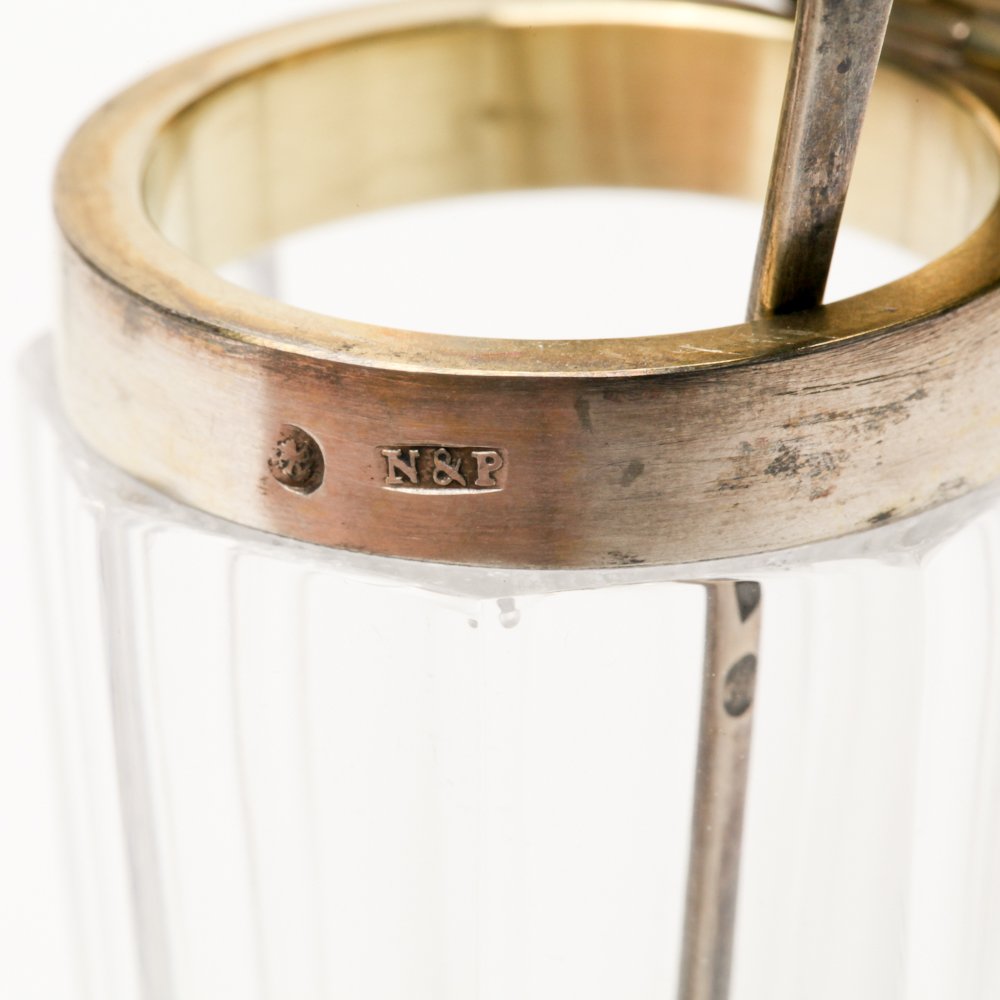 Russian silver sauce boat. — image 5