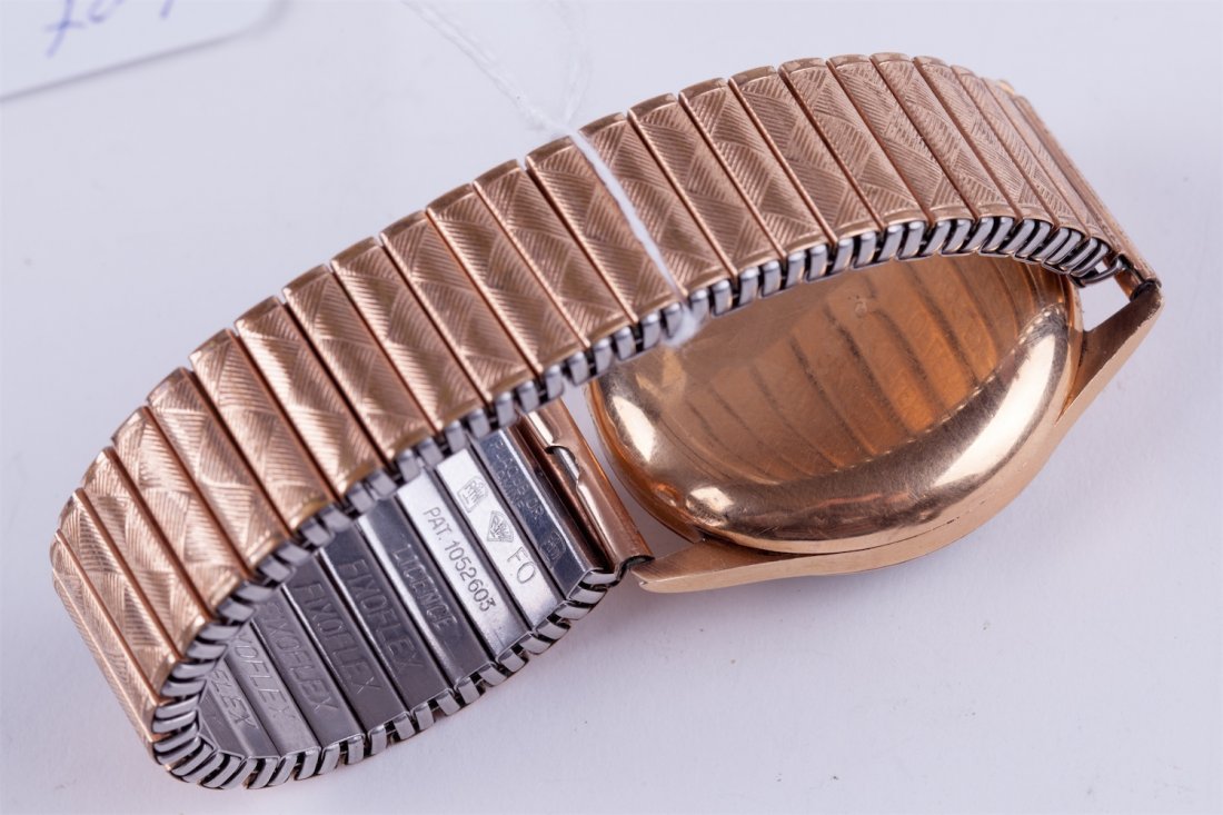 Gold 18k "Chronographe Suisse" chronograph wristwatch. — image 2