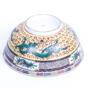Old Chinese painted porcelain bowl — image 4