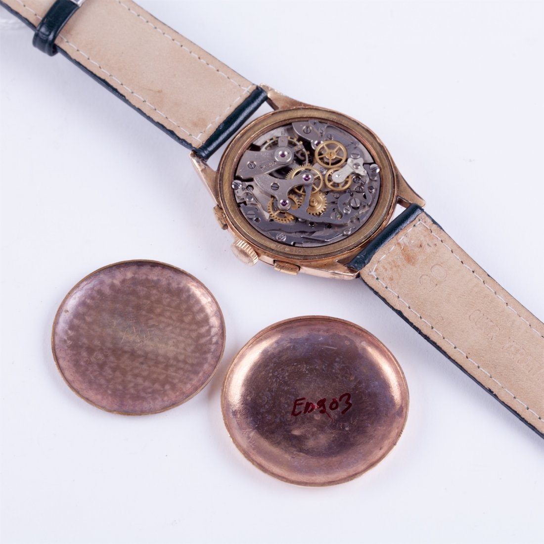 Gold 18k Exactus Chronographe Suisse chronograph — image 4