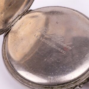 Metal pocket watch "Paul Buhre Le Loucle". — image 4