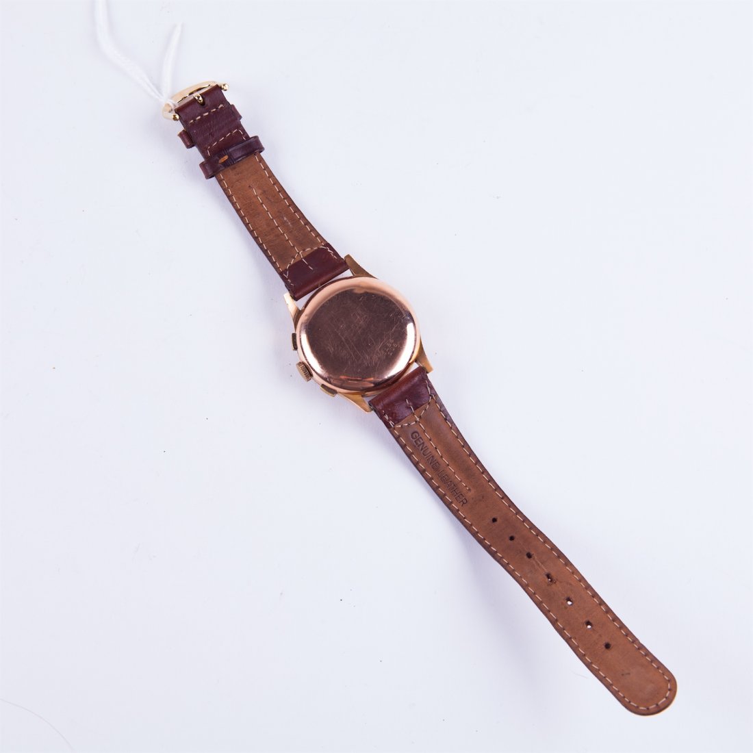 Gold 18k "Chronographe Suisse" chronograph wristwatch. — image 3