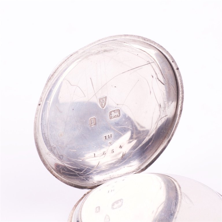 Silver pocket watch "Manchester". — image 4