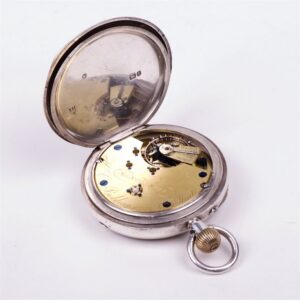 Silver pocket watch "Manchester". — image 5