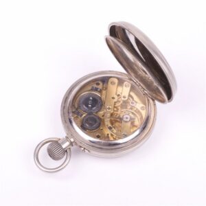 Metal military pocket watch. — image 6