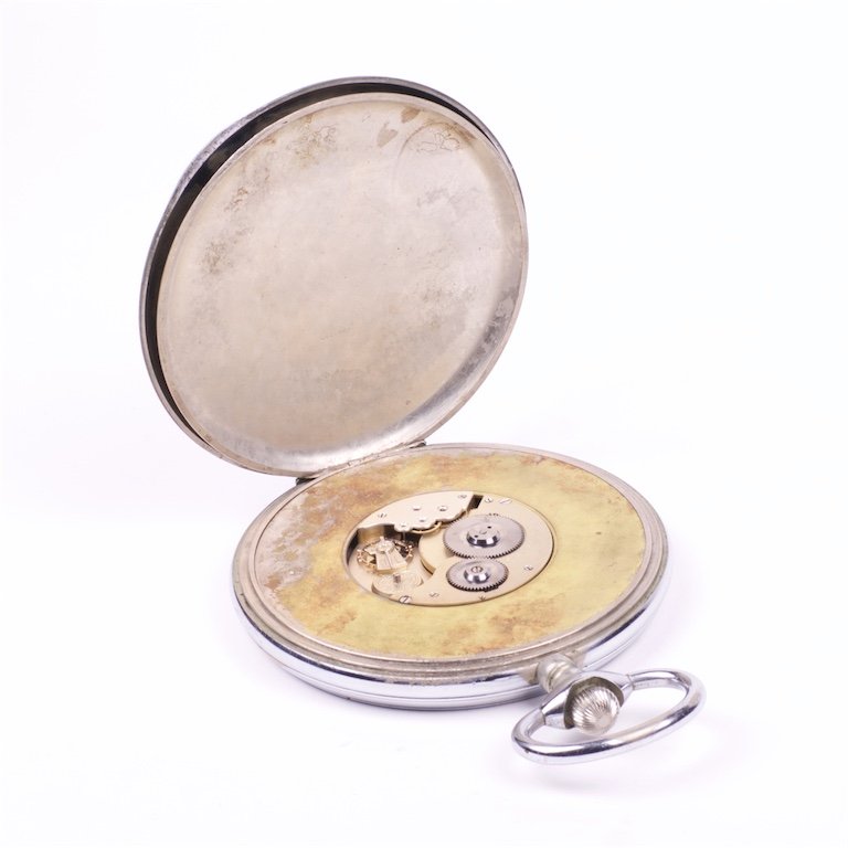 Rare eight days very large pocket watch Henry Moser. — image 7