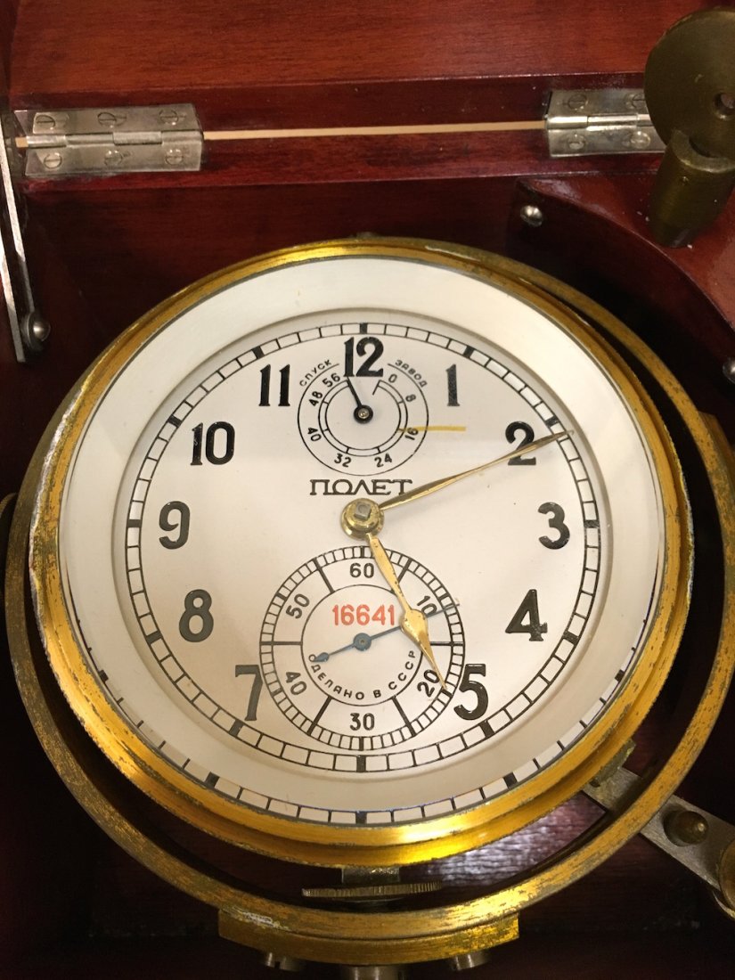 Two-day Russian marine chronometer. — image 4