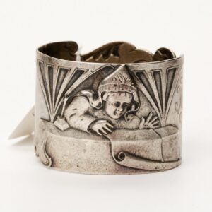 Russian silver napkin ring. — image 1