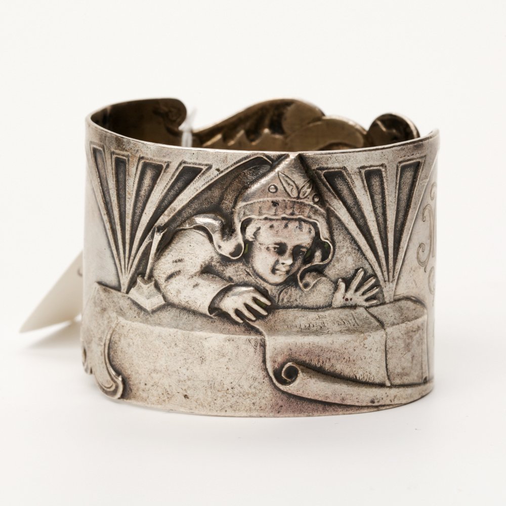 Russian silver napkin ring. — image 1