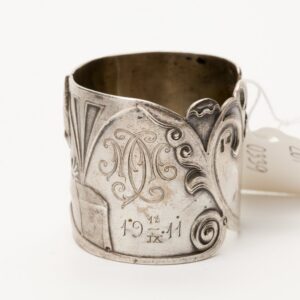 Russian silver napkin ring. — image 2