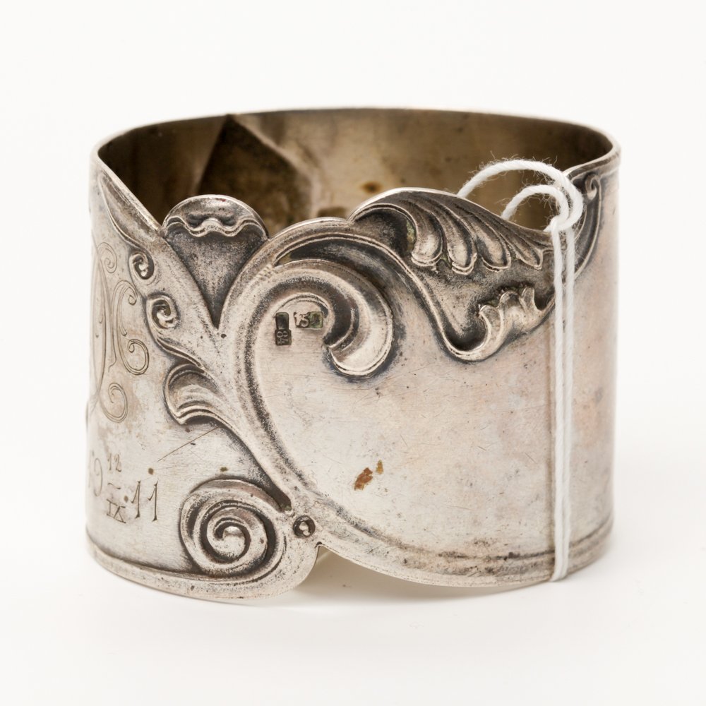Russian silver napkin ring. — image 3