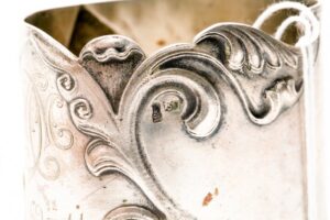 Russian silver napkin ring. — image 4