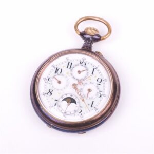 Pocket watch with calendar — image 1