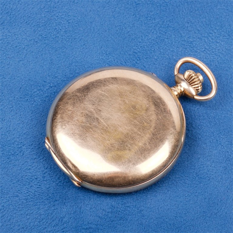 Gold pocket Watch with Chronograph. — image 3