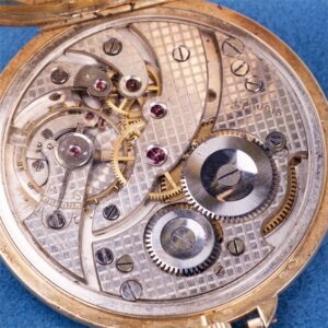 Gold pocket watch.18K. — image 5