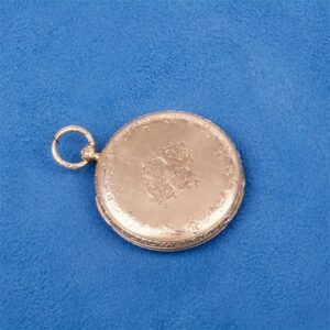 Gold pocket watch.18K. — image 3