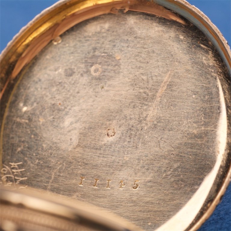Gold pocket watch.18K. — image 6