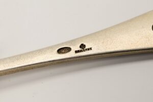 Russian Faberge silver spoon. — image 3