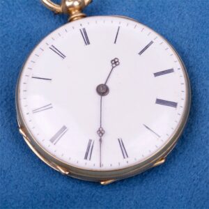 Gold pocket watch.18K. — image 2