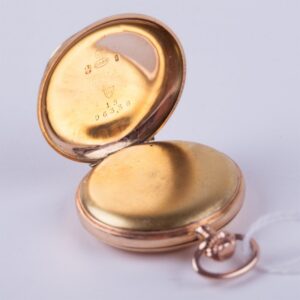 Hunting case pocket watch "Union Horlogere". — image 5