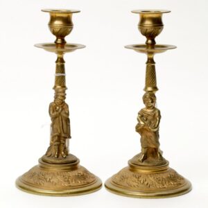 Russian bronze candelsticks. — image 1