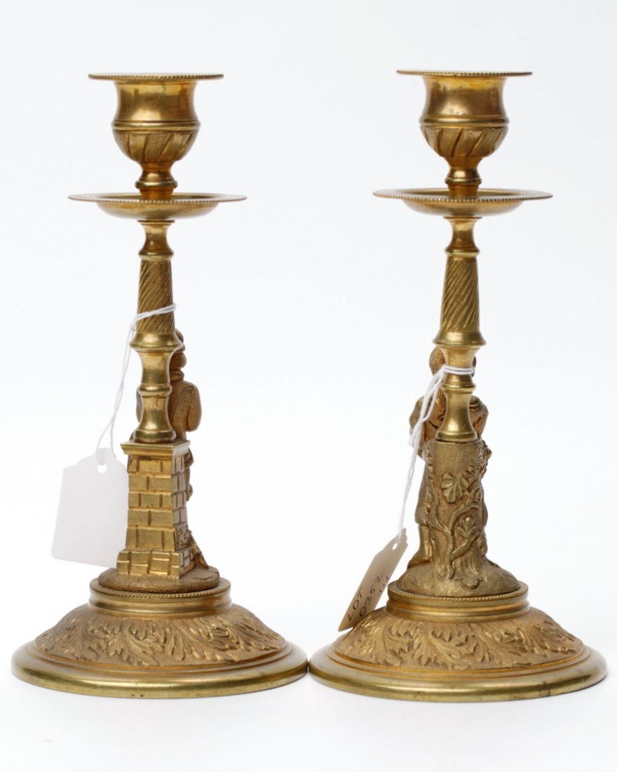 Russian bronze candelsticks. — image 2