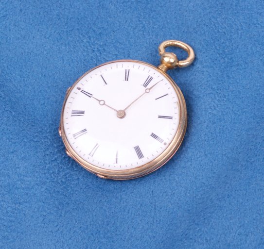 Gold pocket watch. — image 2