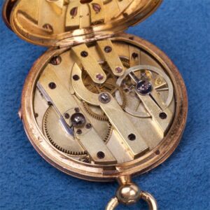 Gold pocket watch. — image 7