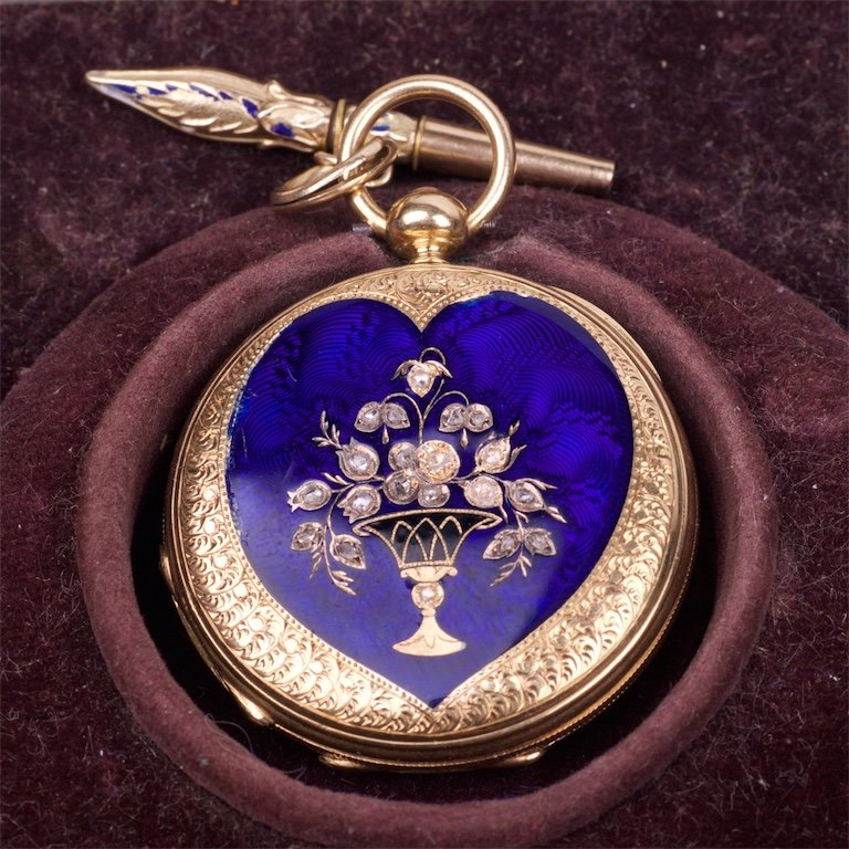 Gold pocket watch. — image 2