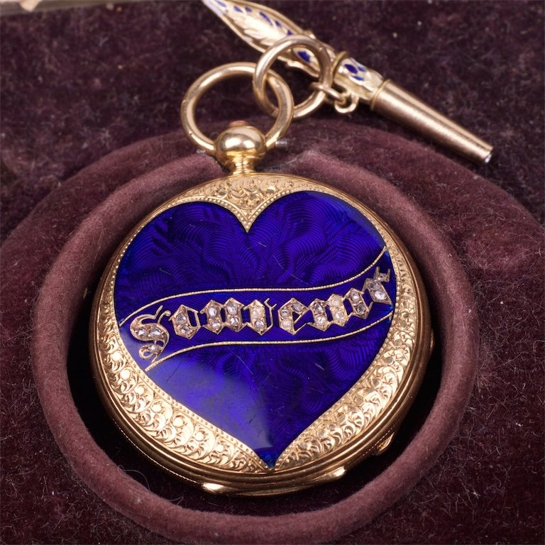 Gold pocket watch. — image 3