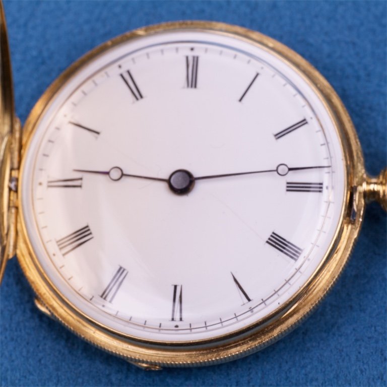 Gold pocket watch. — image 5