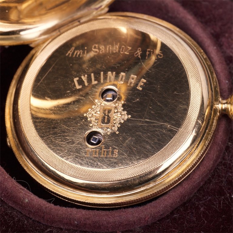 Gold pocket watch. — image 6