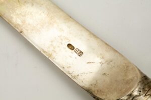 Russian silver paper knife. — image 3