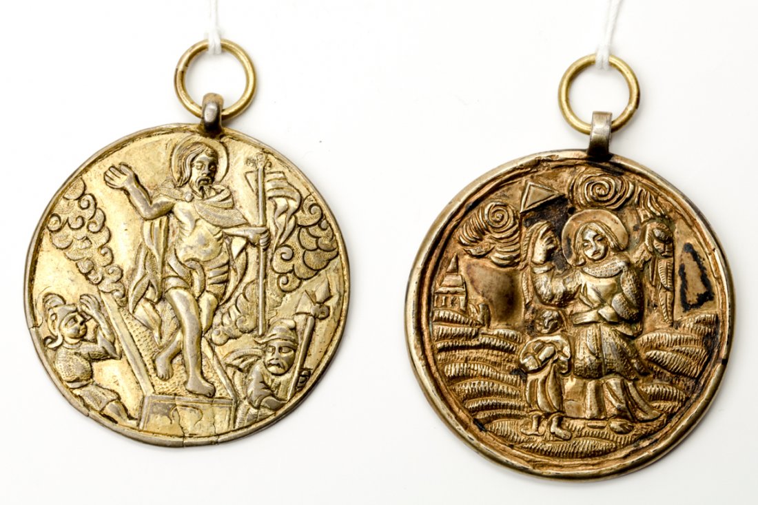 Russian silver plaques. — image 2