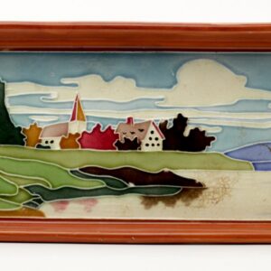 Russian porcelain tray. — image 1