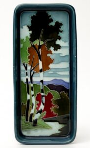 Russian porcelain tray. — image 1