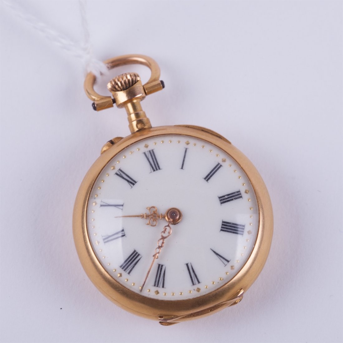 Gold "Le coultre" pocket watch. — image 2