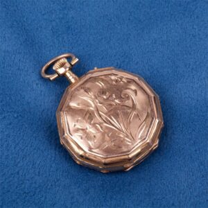 Gold pocket watch.18K. — image 2