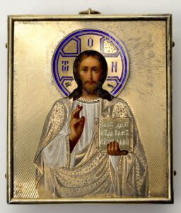 Russian icon of Christ Pantokrator. — image 1